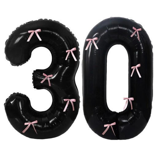 문구담 생일 기념일 이벤트 장식 대형 숫자풍선 30