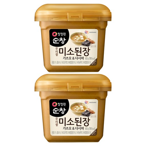 청정원순창 미소된장 가쓰오 앤 다시마