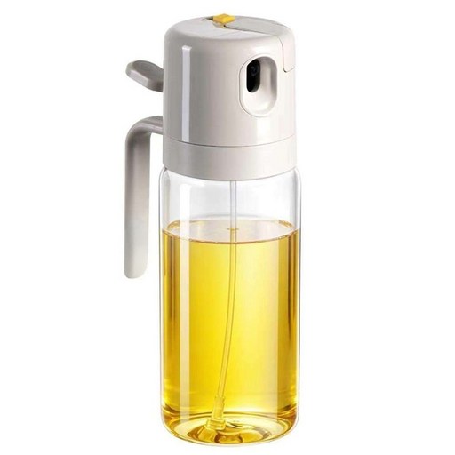 WMMO 物鳴 悅享 自動開蓋二合一玻璃油壺 白色, 1個, 550ml