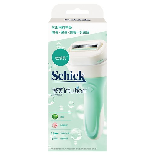 Schick 舒適牌 舒芙仕女除毛刀具 敏感肌, 1盒, 2片