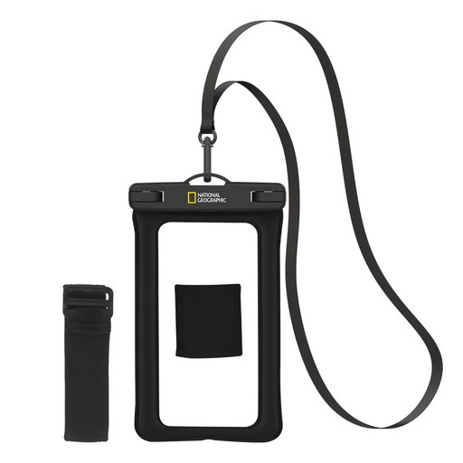 내셔널지오그래픽 4중 잠금 스마트폰 방수팩 넥스트랩 암밴드 블랙 1개 – 최고 품질의 보호제품!