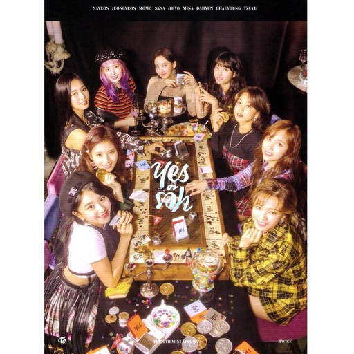 TWICE YES OR YES 迷你6輯 封面隨機出貨, 1CD