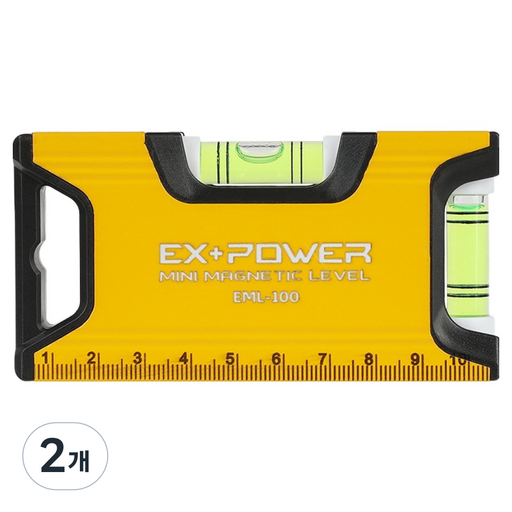 이엑스파워 미니 자석 수평기 EML-100