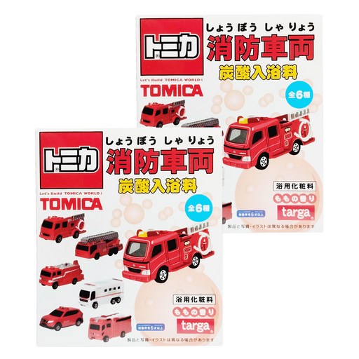 targa 消防車沐浴球 附玩具, 款式隨機, 2盒