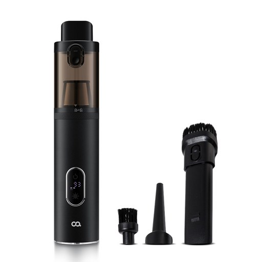 오아 클린프로 무선 차량용청소기 세트, OCL038BK, 블랙