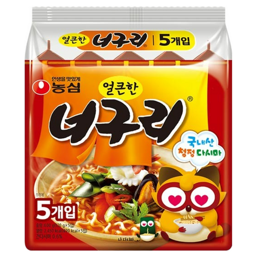 너구리 얼큰한맛 120g
