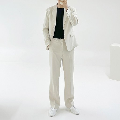 아도르클래식 남성용 시에나 캐주얼 정장 수트 세트