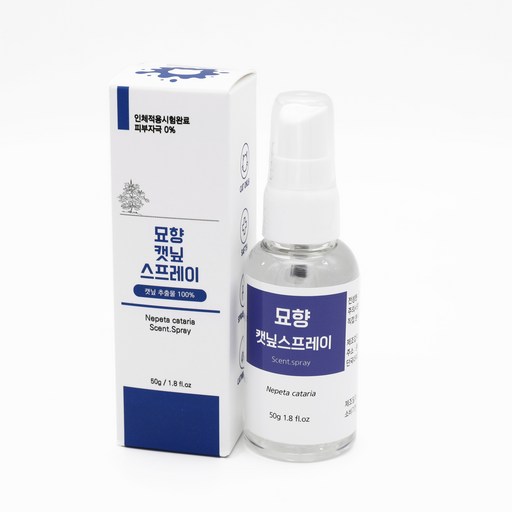 묘향 고양이 투명한 마약 캣닢 스프레이 100 원액  완전캣잎