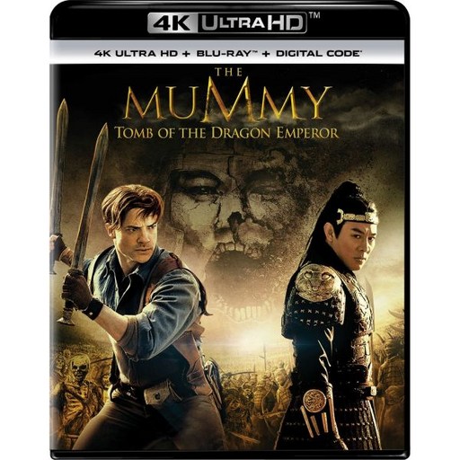 미이라 용황제의 무덤 4K UHD + 블루레이 디지털 BD 미국발송