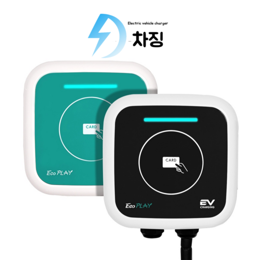 에코플레이 가정용 전기차 충전기 완속 7kW 5M 설치 포함, 1개