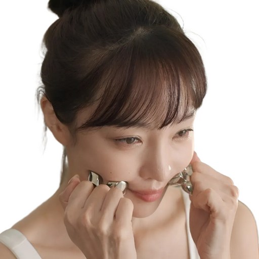 너클랙스 티타늄 마사지기 근막이완 페이스바디 1세트 NK001, 페이스바디, 1세트