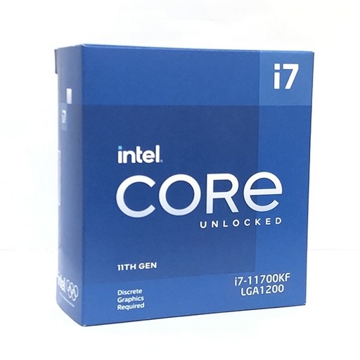 인텔 코어i7-11세대 11700KF (로켓레이크S) (병행수입 박스)
