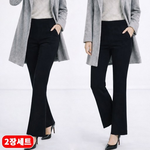 11 겨울D겨울여성나팔바지D 여자 기모바지 스판 슬랙 여성골프 슬림핏 스판바지 밴딩 빅사이즈 겨울바지 등산복 빅사이즈