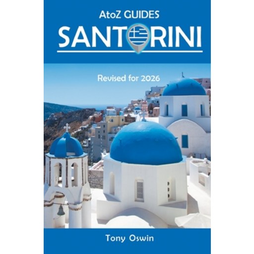 (영문도서)A to Z guide to Santorini 2026, Paperback