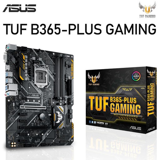 에이수스 TUF B365-PLUS GAMING 인텔 CPU용 메인보드, ASUS TUF B365-PLUS GAMING, TUF B365-PLUS GAMING