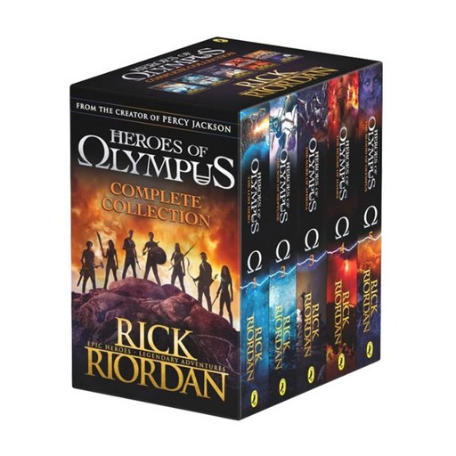 Heroes Of Olympus 5 Books Complete Collection (영국판)