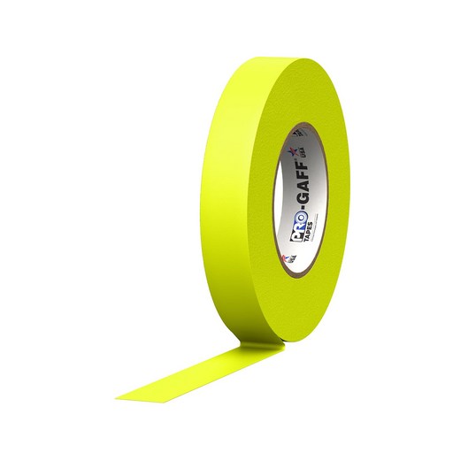 PRO GAFFER TAPE 끈적임 없는 1인치 프로게퍼테이프 (폭24mm x 길이23m)