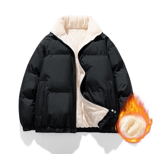 마더오브퍼블리쀄 겨울따뜻한양털하이넥패딩기능성방수방풍숏잠바베이잉