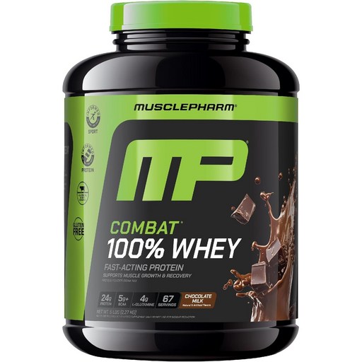 머슬팜 컴뱃 울트라 웨이 프로틴 파우더 드링크 믹스 단백질 보충제 초콜릿 밀크 강력한 근육 회복을 위한 단백질 파우더