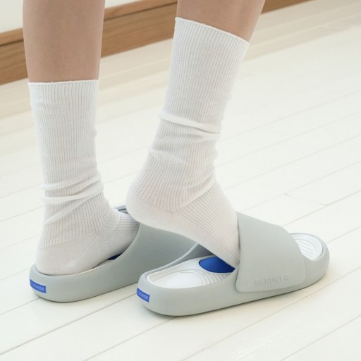 바르너 아치스본 슬리퍼 발아치 평발 거실 사무실 붓기 발편한 실내화