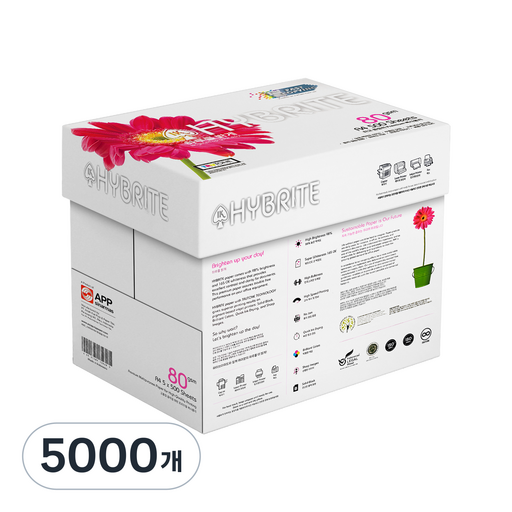 하이브라이트 80g 복사용지