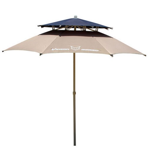 빈슨메시프 투톤 파라솔 일반형 2.4, 베이지