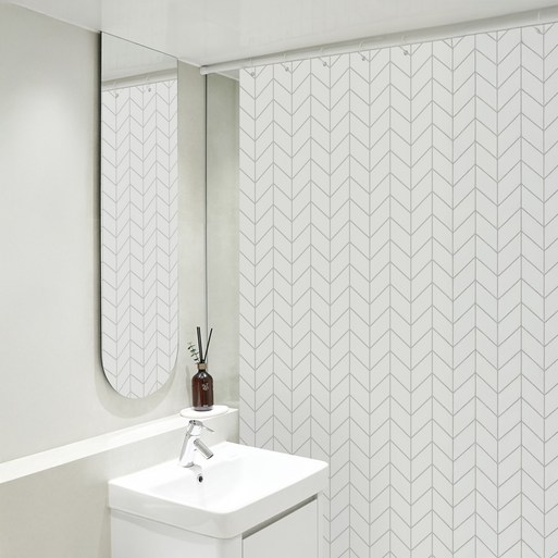 까사마루 방수 샤워 커튼  커튼링 12p  샤워봉 세트