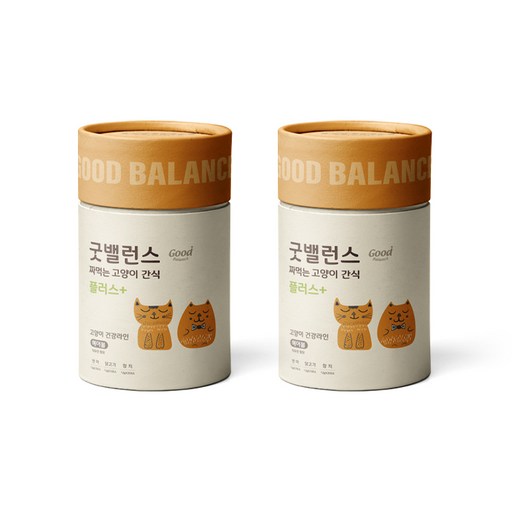 굿밸런스 고양이 헤어볼플러스 간식