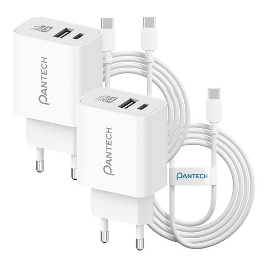 팬택 25W 2포트 충전기 + 45W CtoC 케이블 2m