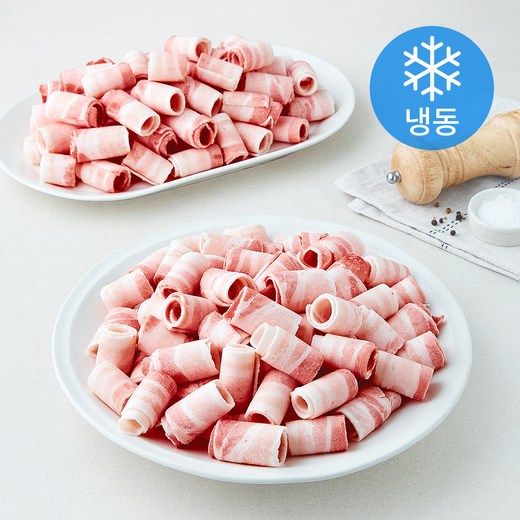 수입산 돌돌말이 대패 삼겹살 (냉동)