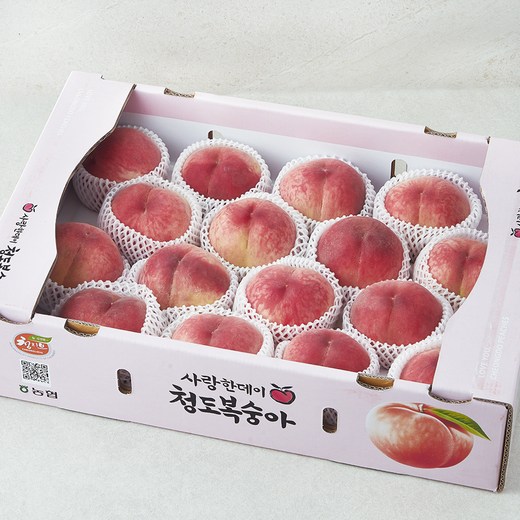 효성팜 아삭한 복숭아