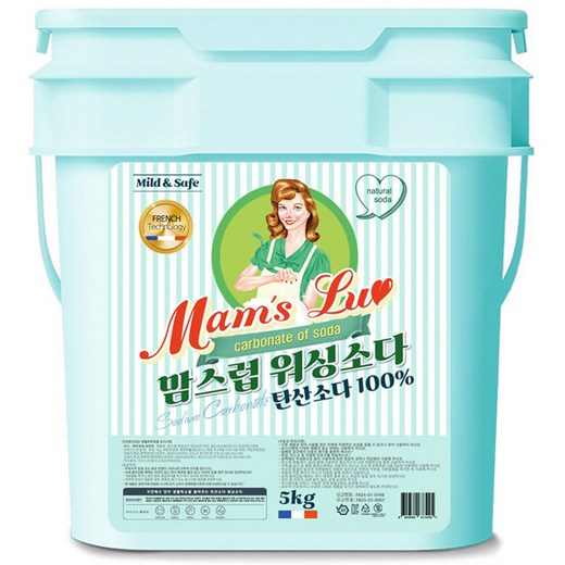 맘스럽 워싱소다 버킷 5kg