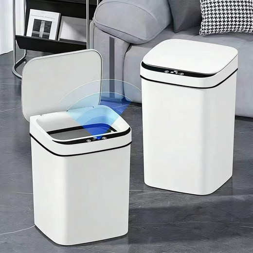 자동 센서 쓰레기통 17L+20L