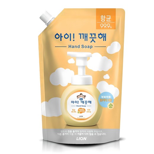 아이깨끗해 핸드워시 리필용 파우더향