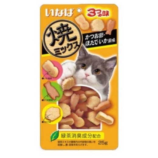 이나바 고양이 야끼믹스 간식