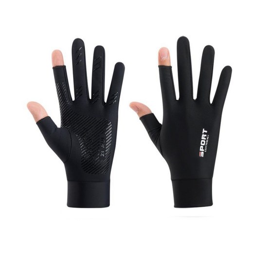 이츠굿텐 남성용 햇빛 차단 미끄럼 방지 손보호 반장갑