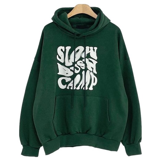 위드후이린 기모 캠프 루즈핏 후드