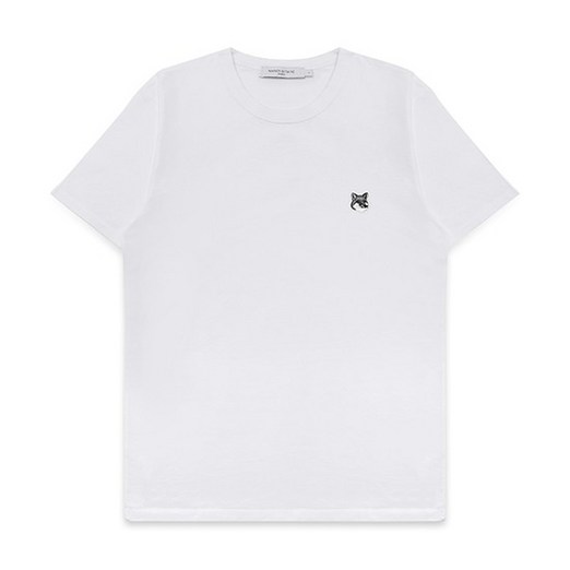 메종키츠네 GM00118KJ0008 P100 그레이 폭스 헤드 패치 남성 반팔티