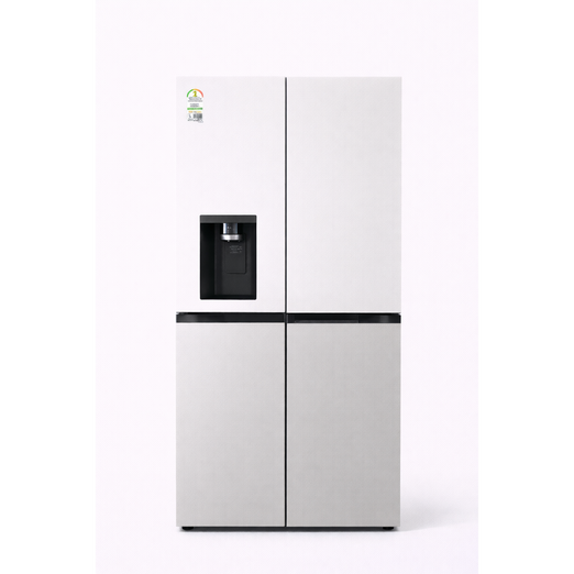 LG전자 DIOS디오스 오브제컬렉션 STEM 얼음정수 4도어 냉장고 820L 베이지베이지J825MEE042