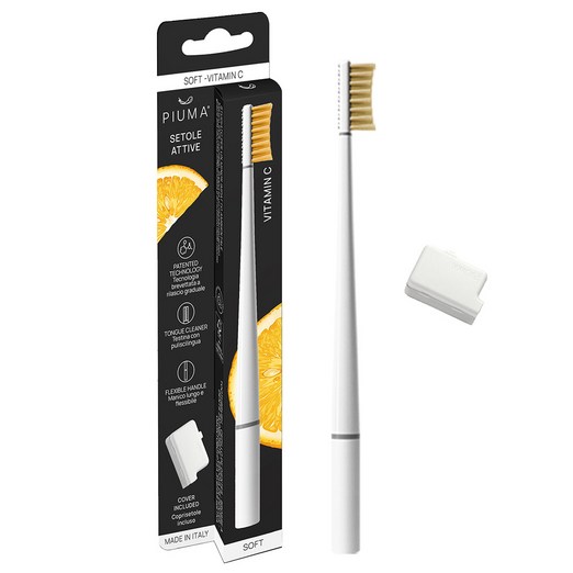 PIUMA 이태리 수입 피우마 치석제거 칫솔, 1개, 1개입