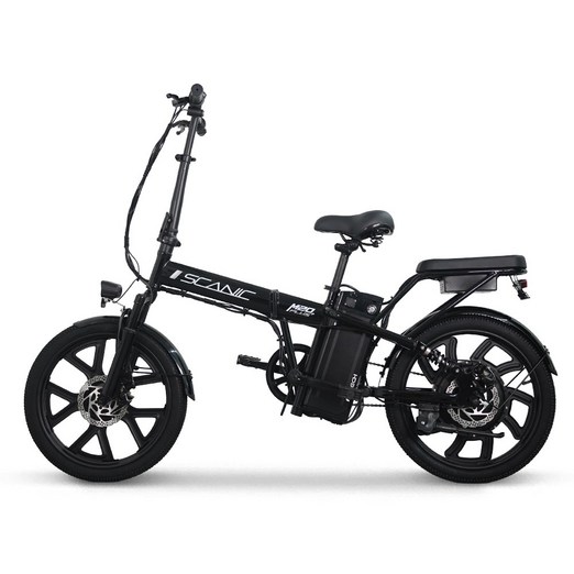 AU테크 스카닉 M20 PLUS 48V 접이식 미니벨로 출퇴근 전동 전기자전거