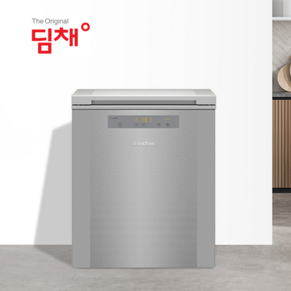 위니아 딤채 120L 뚜껑형김치냉장고 EDL12KBTSSF 스파크실버 전국무료설치 이미지 3