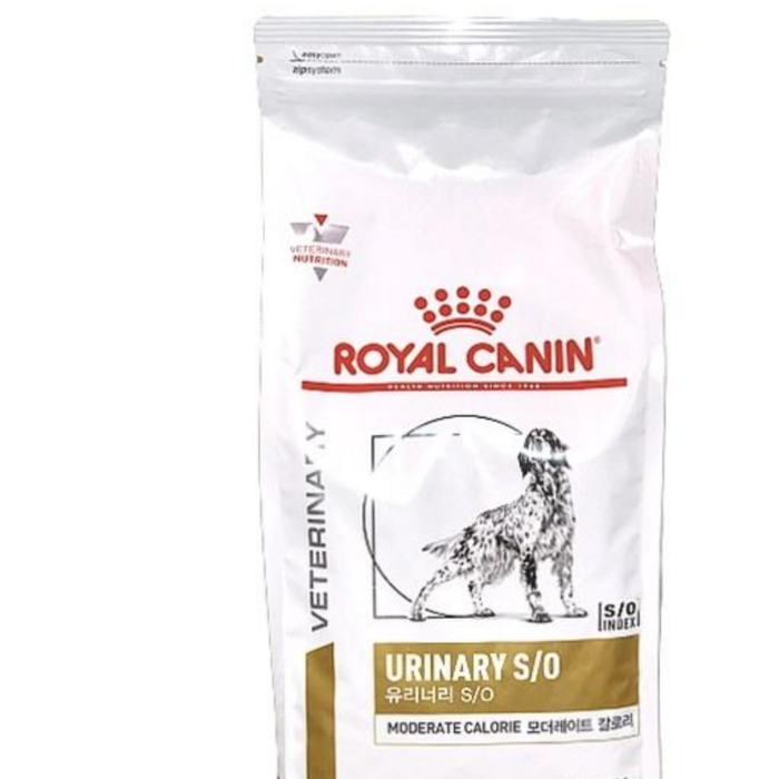 로얄캐닌 독 유리너리 모더레이트 칼로리 6.5KG 처방식 결석 방지 사료, 1개, 6.5kg, 유리너리결석