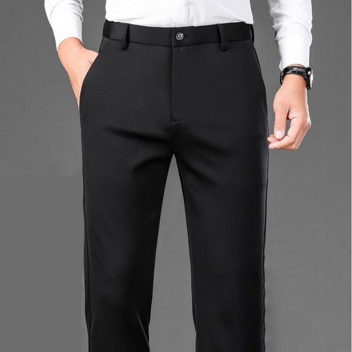 남성 프리미엄 슬랙스 고퀄리티 스트레치 정장바지 탄력 있는 남자 구김없는 바지