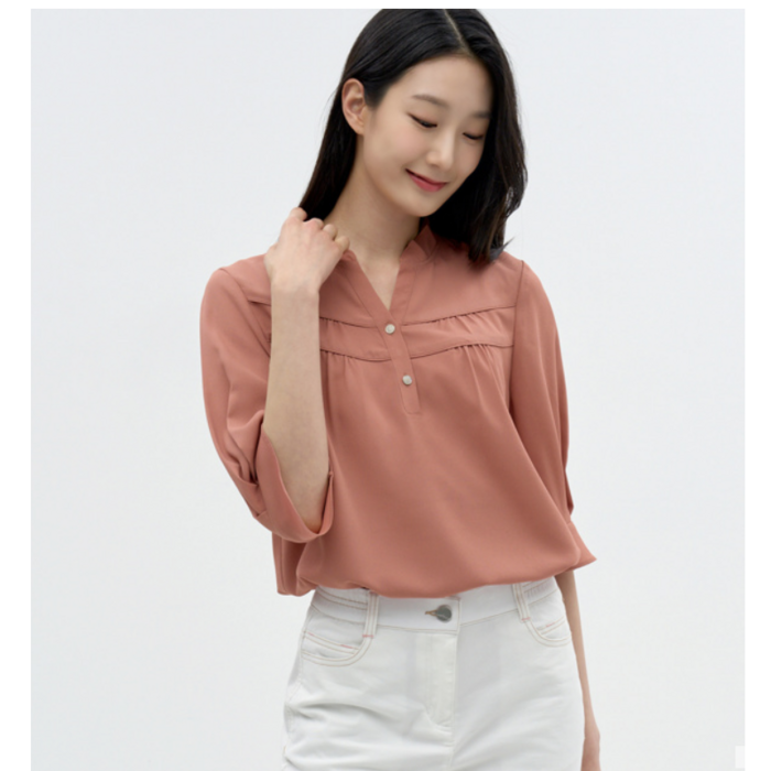 지센창원여성 링클카라 셔츠 2색 LFWSN410 지센창원여성 링클카라 셔츠 2색 LFWSN410