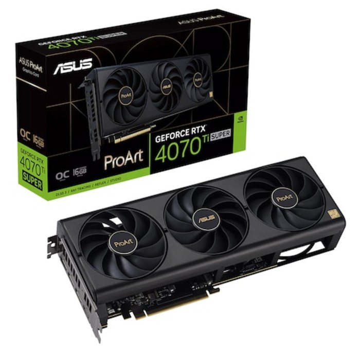 에이수스 ASUS ProArt 지포스 RTX 4070 Ti SUPER O16G OC D6X 16GB