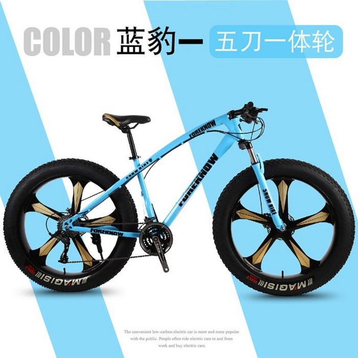 산악 자전거 팻바이크 오프로드 광폭 타이어 mtb