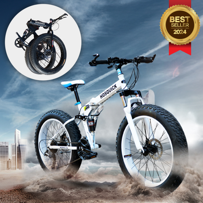 엠모션 접이식 팻바이크 산악바이크 산악자전거 입문용 출퇴근 휴대용 오프로드 엠티비