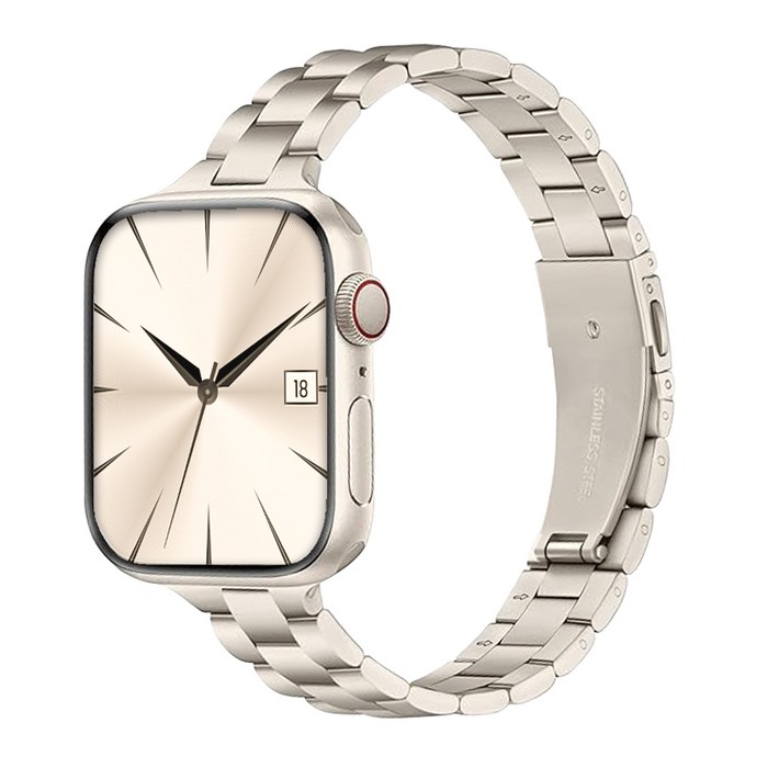 티엑스엘엑스 애플워치 호환 슬림 메탈 스트랩 밴드 시계줄