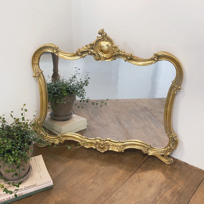 쥴리 엔틱 빈티지 쉐비 프렌치 미러 벽 거울 카페 화장대